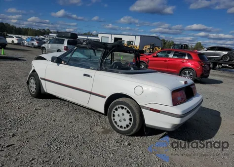 1992 Mercury Capri from USA, damaged, VIN 6MPCT01Z5N8603495